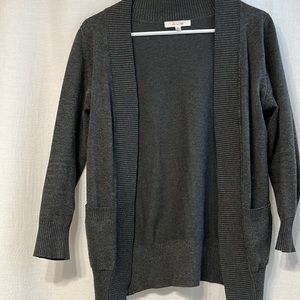 Charcoal grey cardigan medium